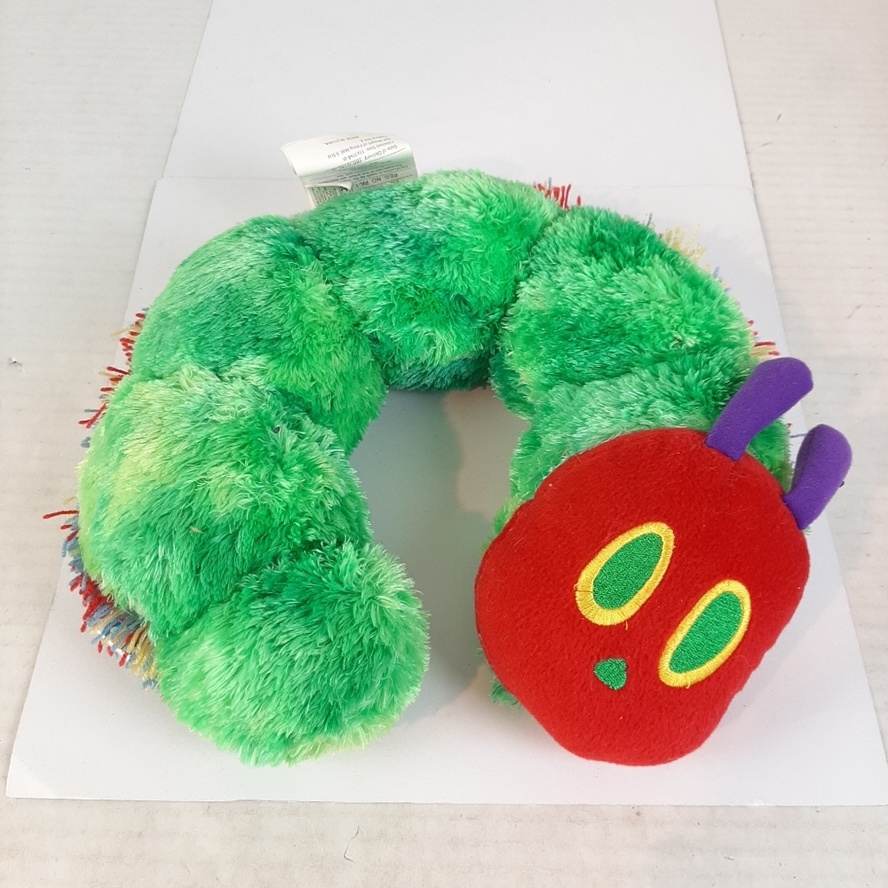 🛍Eric Carle The Very Hungry Caterpillar Travel Neck Pillow Plush Toy P4